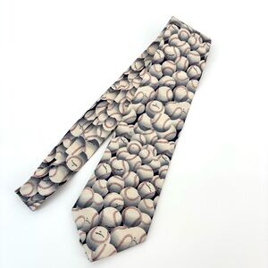 Museum Artifacts Vintage‎ All Silk Baseball Neck Tie Novelty Ties